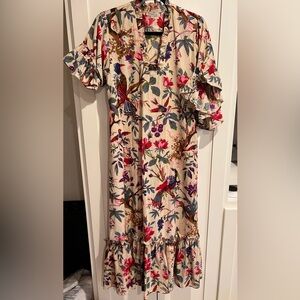 FITZROY & WILLA
Ivory Bird Soleil Dress